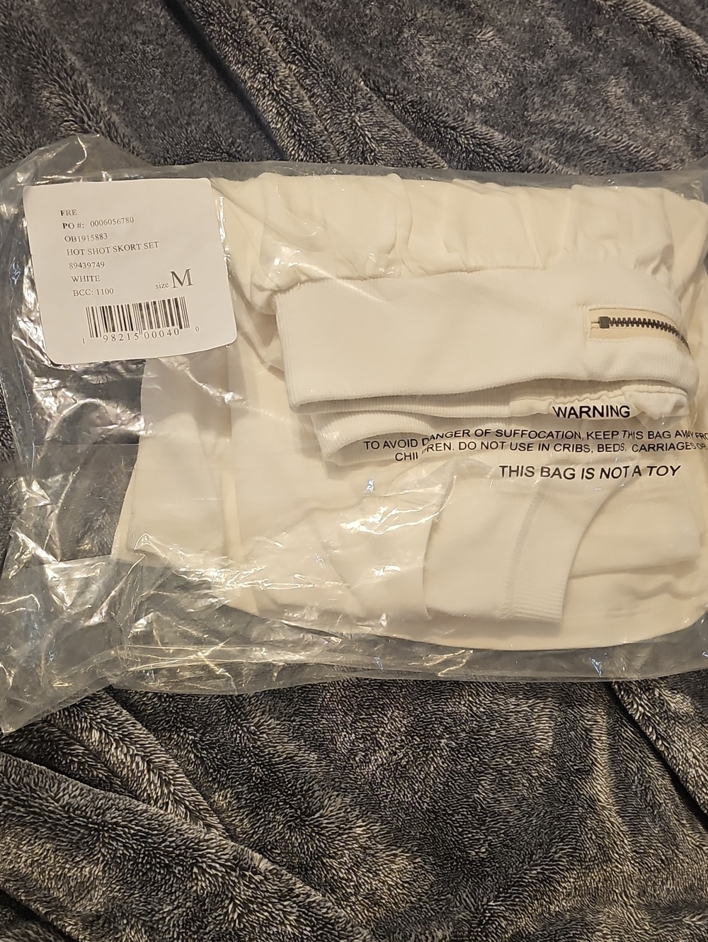 FP Movement by Free People Hot Shot Skort Set In White•Size M•NWT! - Picture 6 of 6